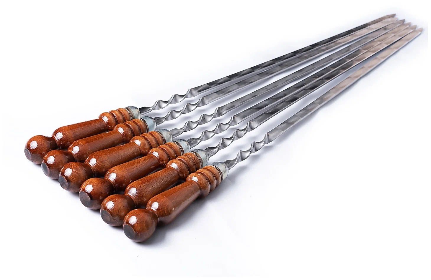 Шампура дерев рукаяткой 12х45 (10)                |*