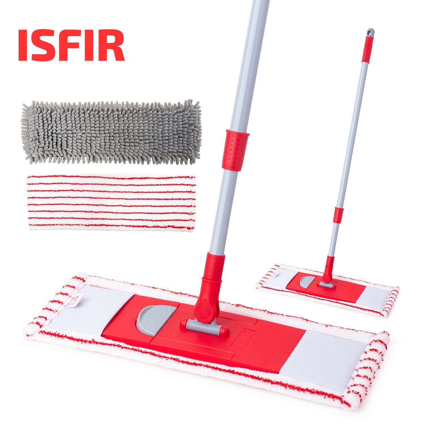 Швабра ISFIR с двумя насадками Лапша 40см (1x24) |*