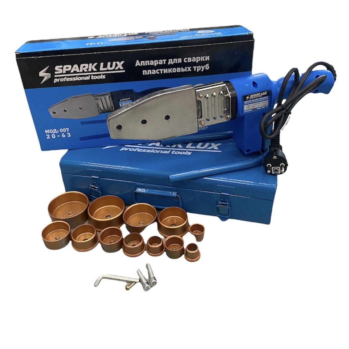 Аппарат для сварки труб SPARKLUX 20-63 №007 (1х10)