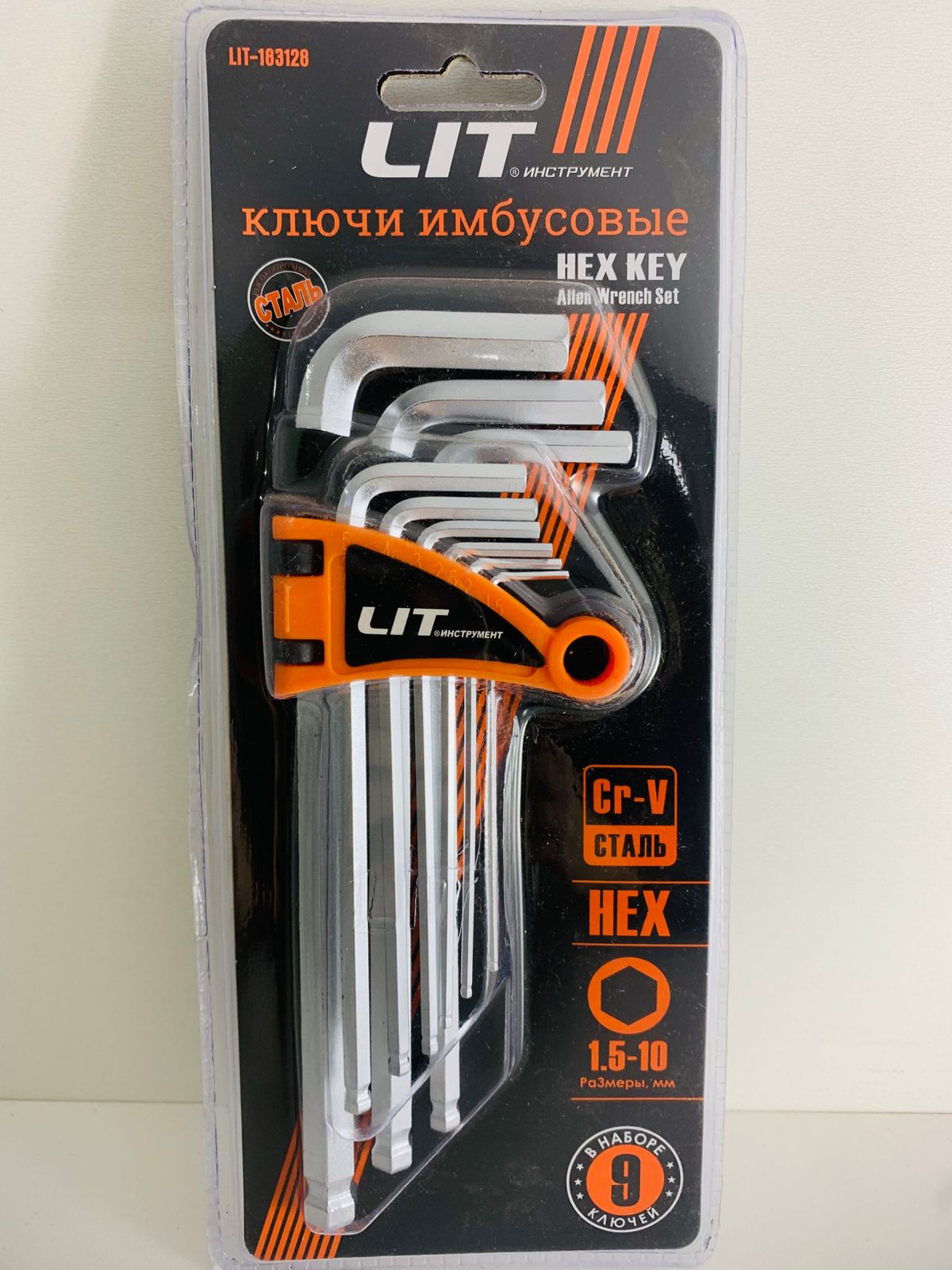 Шестиграник LIT Набор (1,5-10мм)  1x48   |*