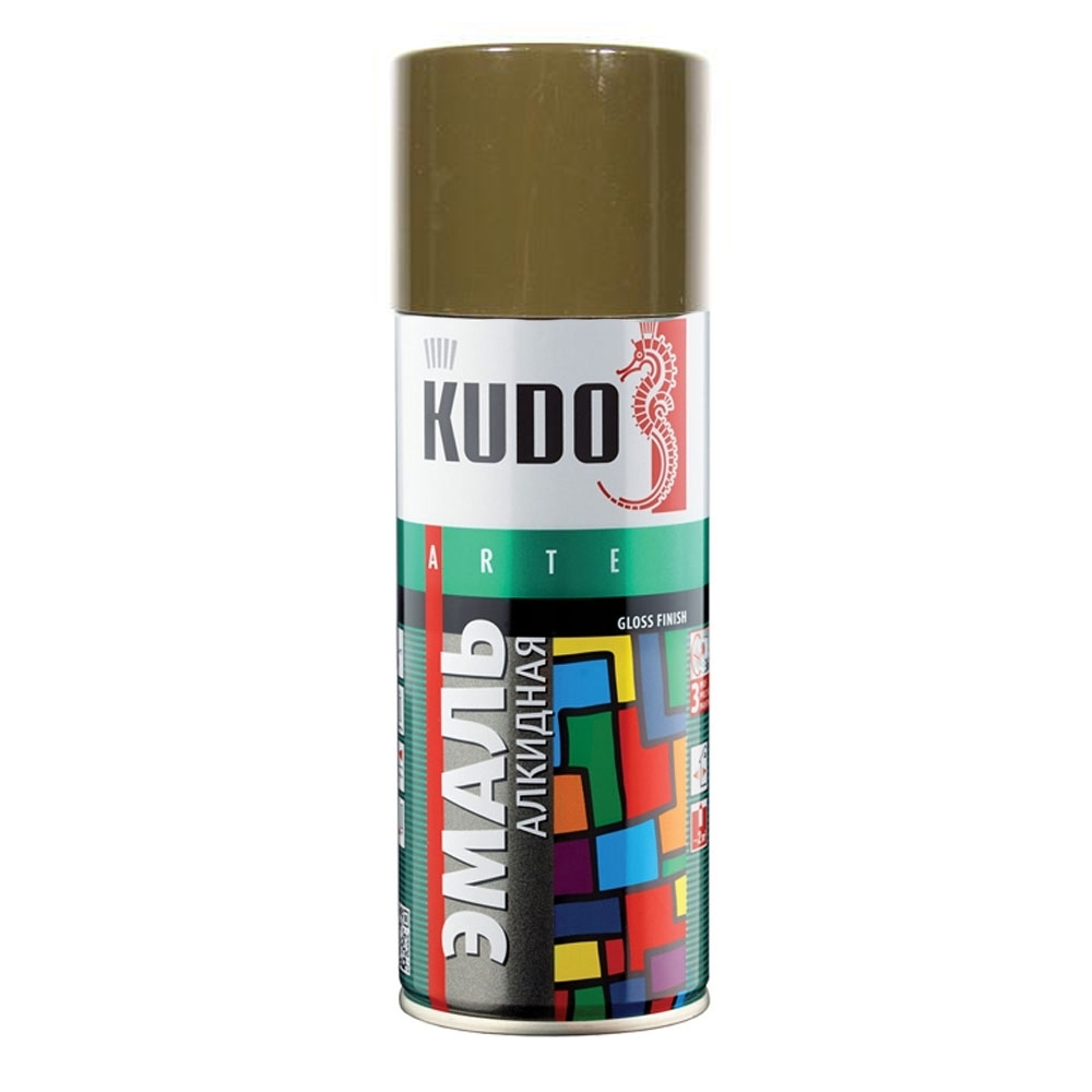Аэрозоль KUDO ХАКИ KU-1005 (12шт)   |+