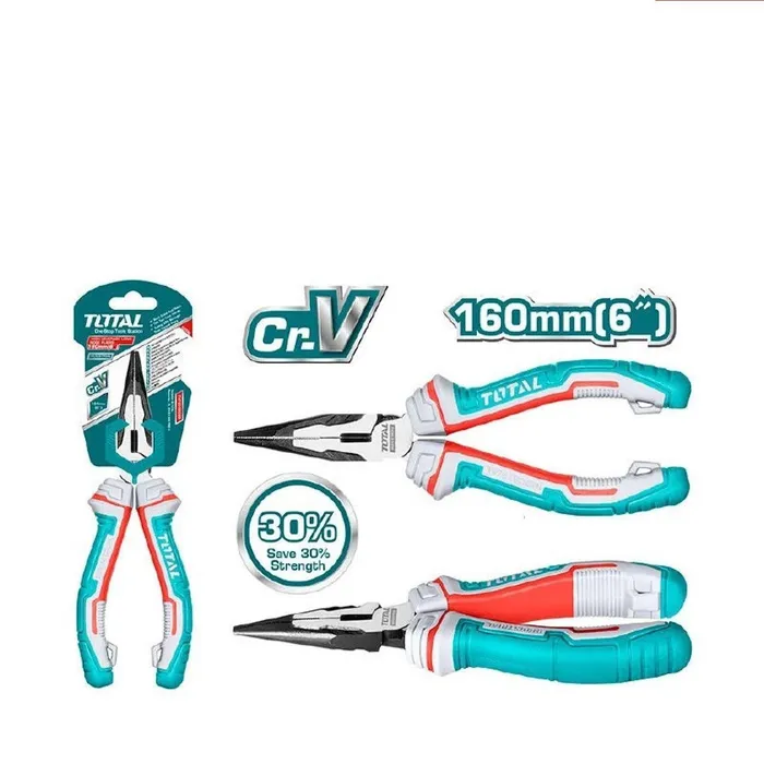 Тонкогубцы комбинированные TOTAL 160мм 1х6 (36) THT220606S  |+
