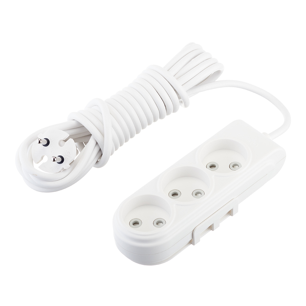 Удлинитель SPARKLUX б/заз. б/вык. 3 розеток 3 метров SL-310-3  |+