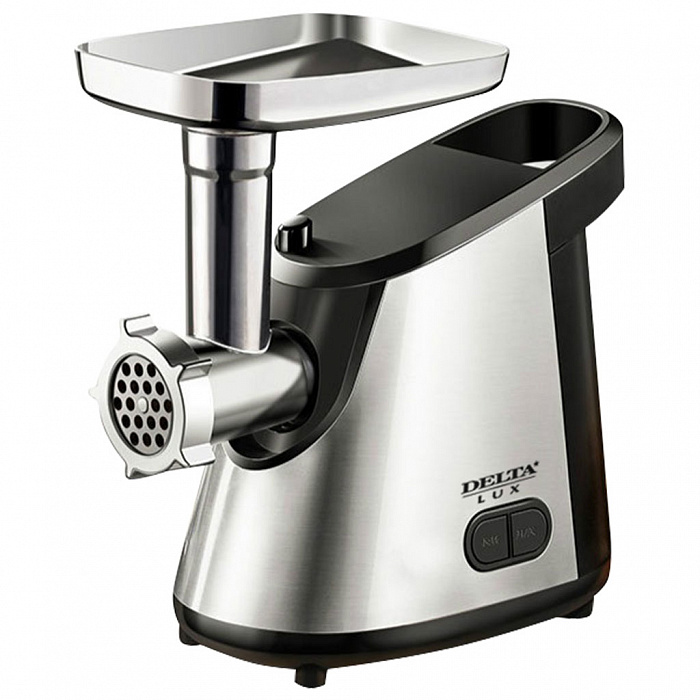 Мясорубка DELTA LUX DE-600M черный нерж. 3000Вт 1х2  /+