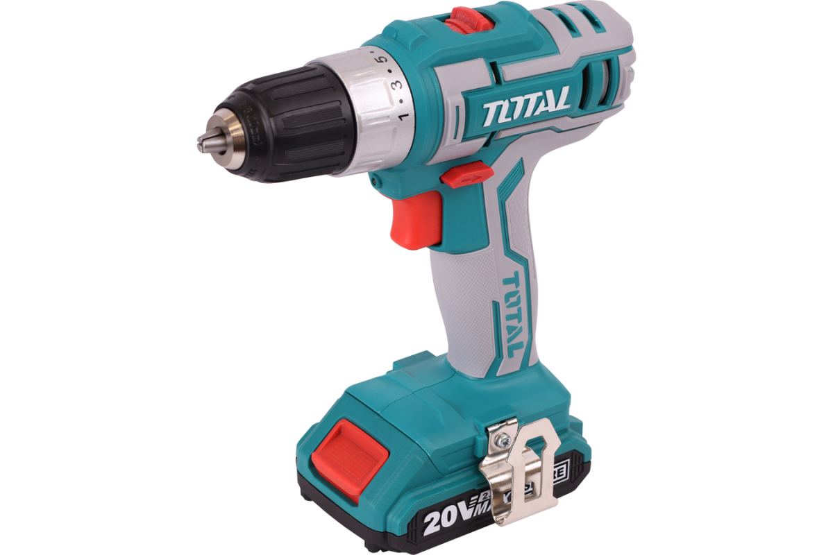 Аккумуляторная дрель-шуруповерт TOTAL Li-ion 1x10 TDLI2002 |+