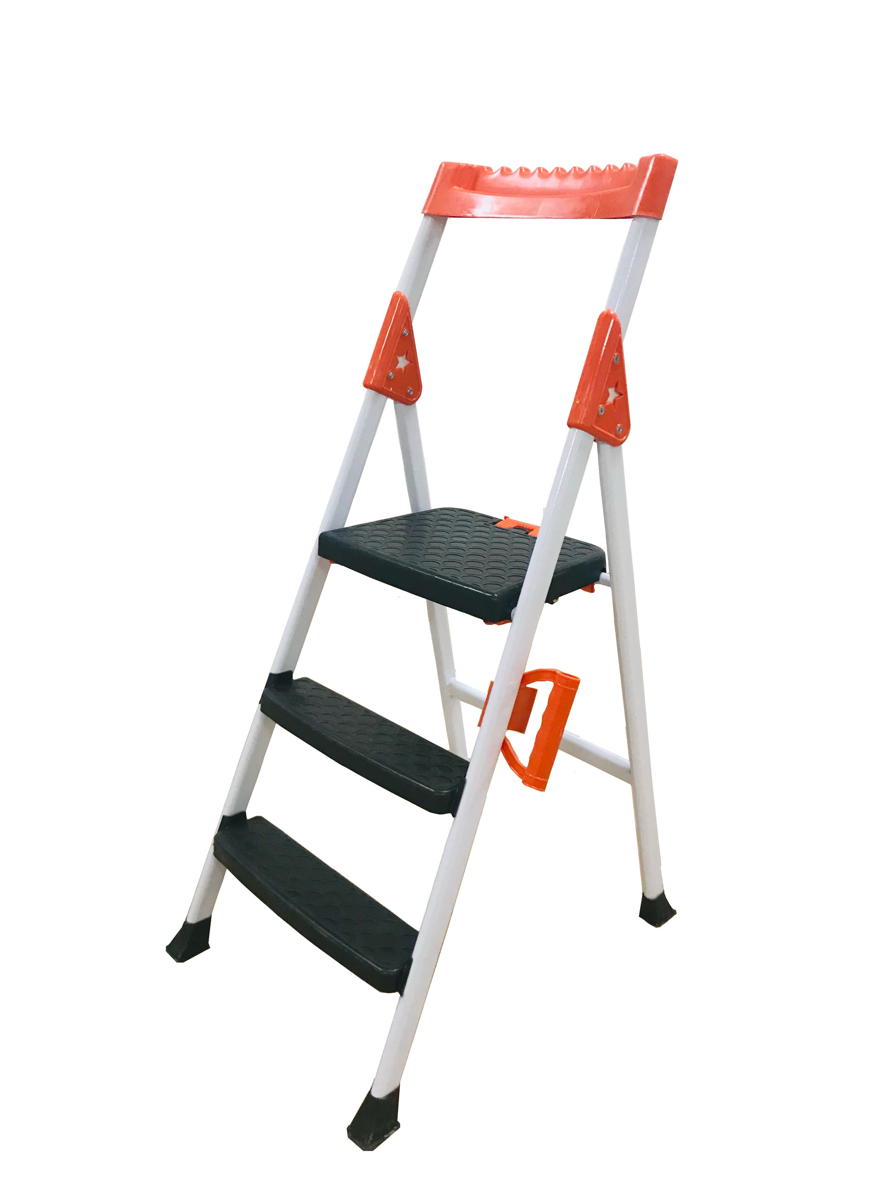 Стремянка УЮТ Белая NEW 3 ступ.    /+