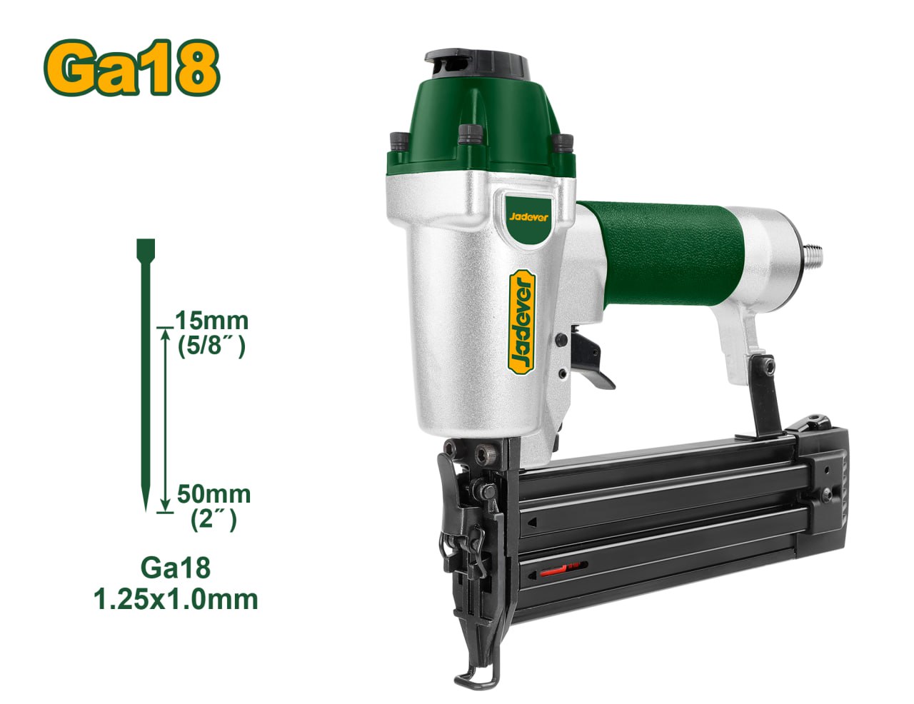 Нейлер пневматичский Jadever  (1x10)  |*