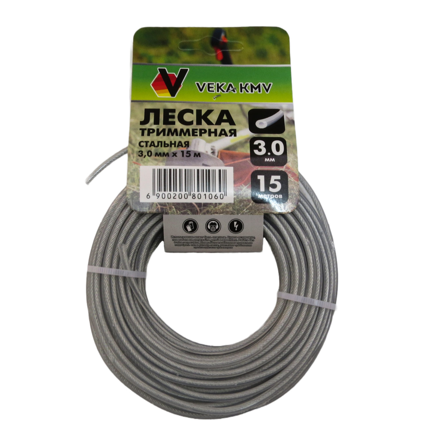 Леска для трим. MAXMUM Круг с мет.сердечником 3мм*15м (1*40) (160)     /+