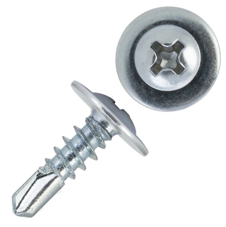 Саморезы СВЕРЛО прессшайба (15кг) 4,2х41      /+