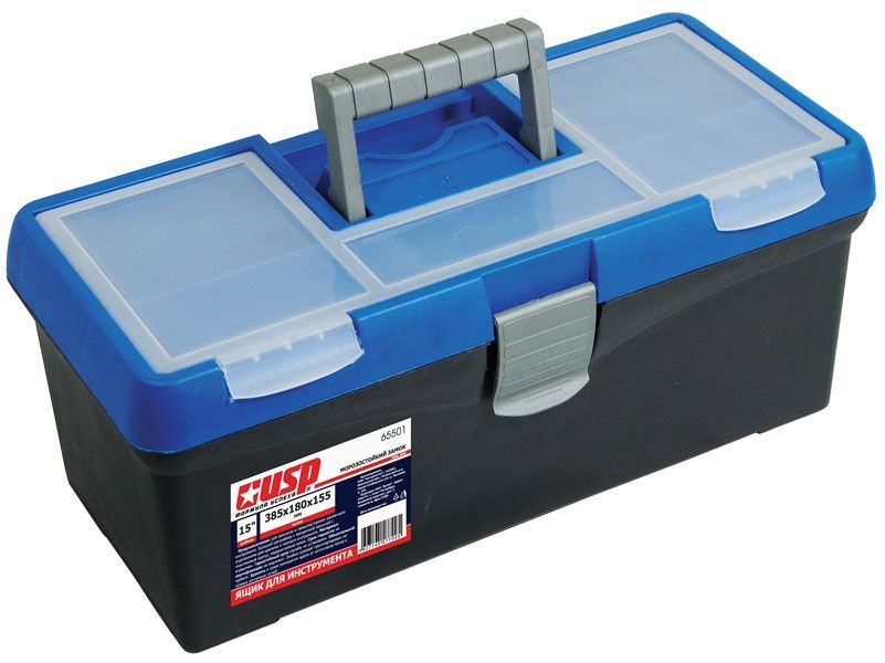 Ящик для инструментов 385*180*155мм "15"   /0
