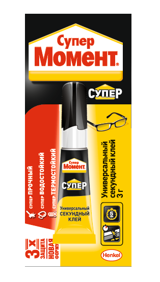 Клей Момент 3гр Супер   |*