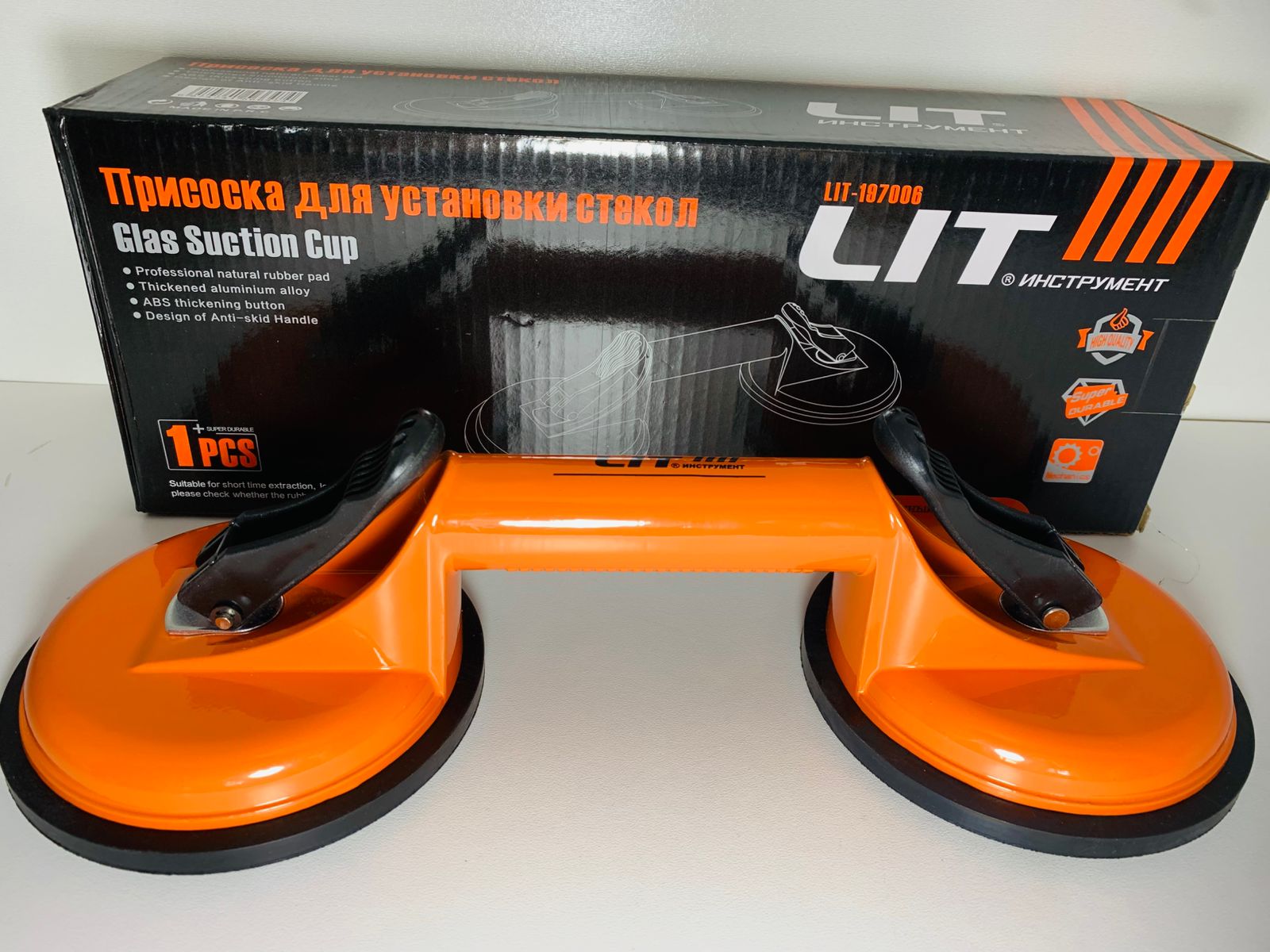 Присоска LIT для стекла Двойной 1х24  |*