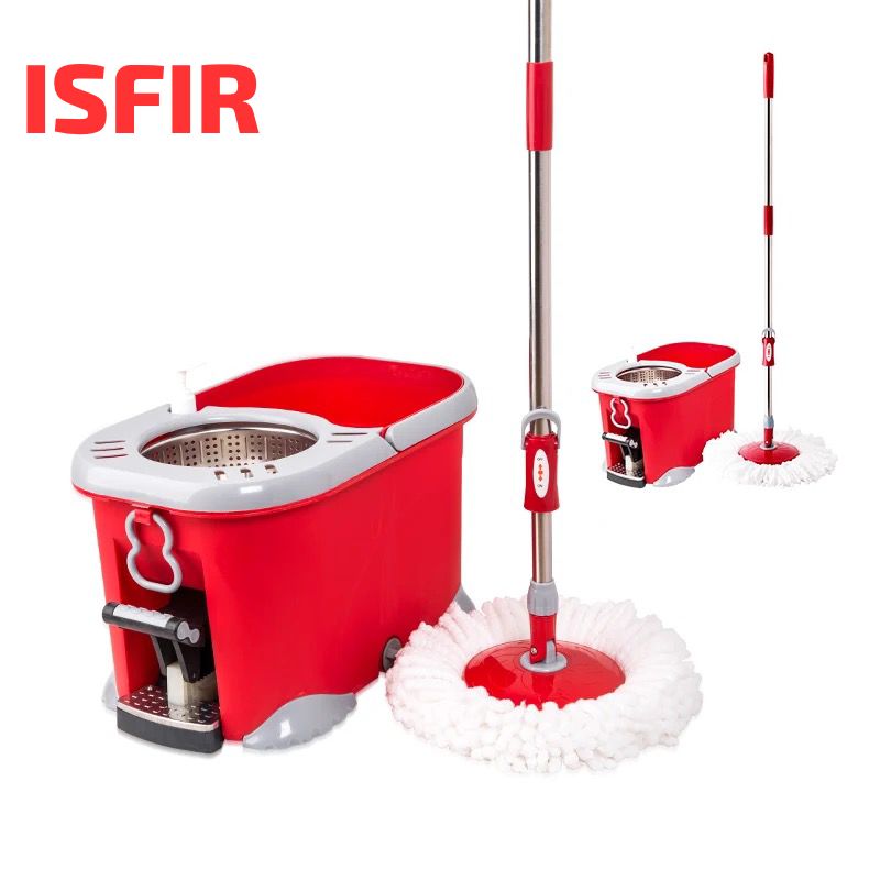 Швабра ISFIR Торнадо с Ведром+Педаль  (1х4)  |*