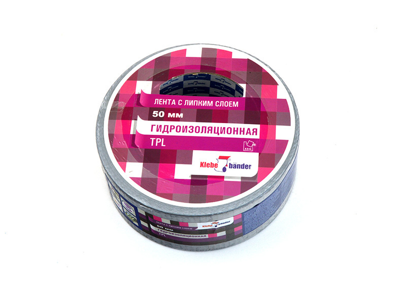 Клейкая лента TPL 50мм х50(47м) серый (Скотч Армированный) Klebebander 1/36    /+