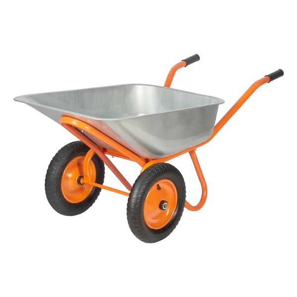 Тачка Строительная Двухколесная 90л 250кг