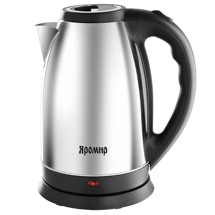 Эл.чайник "ЯРОМИР" ЯР-1056 нерж.глянц 2000Вт 2,5л (12)  /+