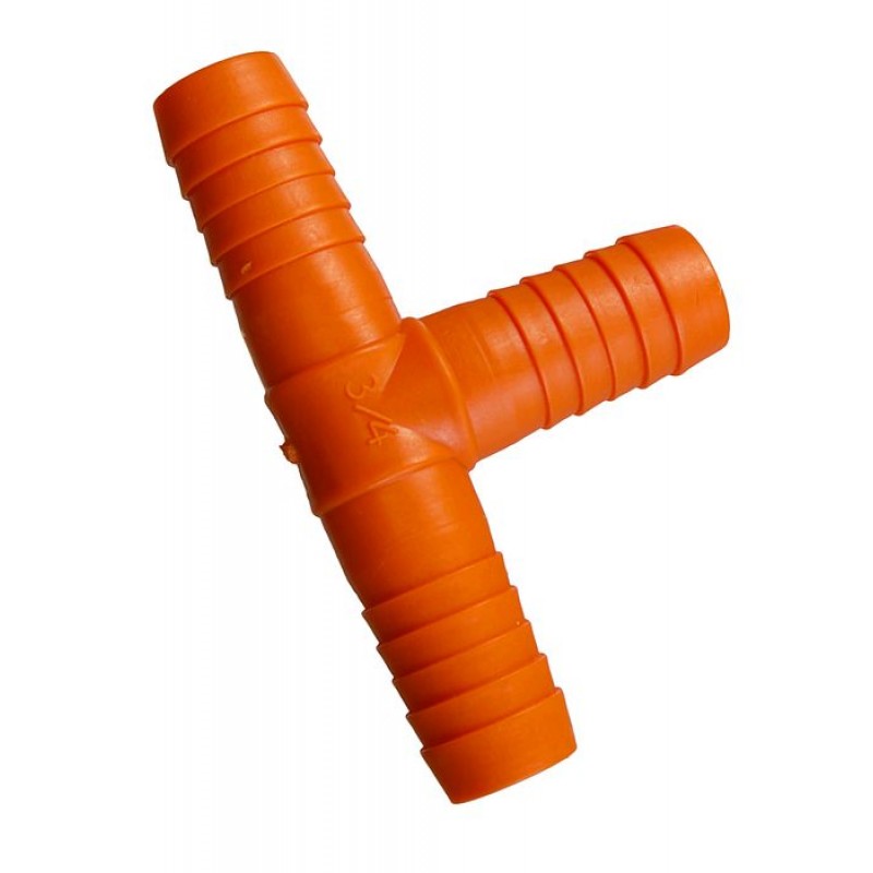 Тройник пластмассовый (3/4-1) 1х20   /2