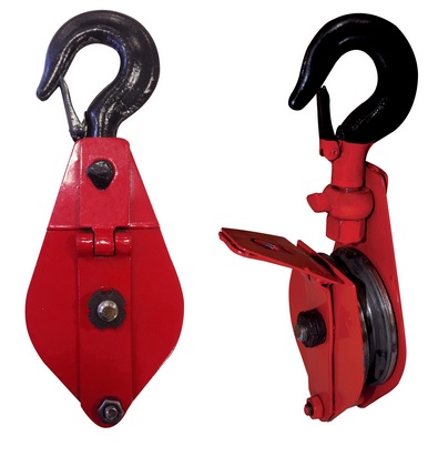 Лебедка 2т Красная 1х6     \2