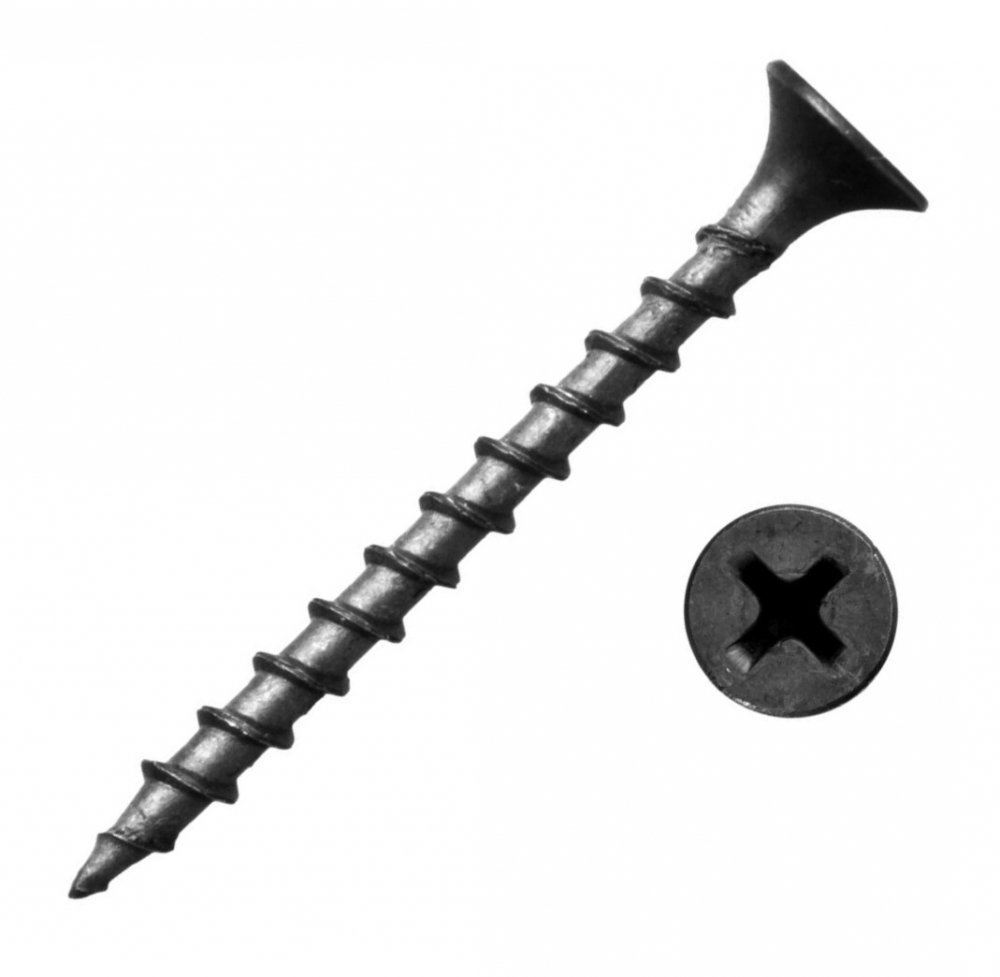 Саморезы (15кг) 3,5х51 по г/к (Дереву) оксид.круп.резьба КГ  "Металл-Сервис"  |*