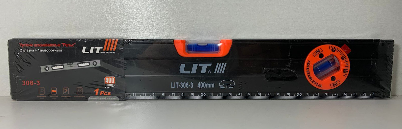 Уровень LIT 306-3 800mm 1x30  |*