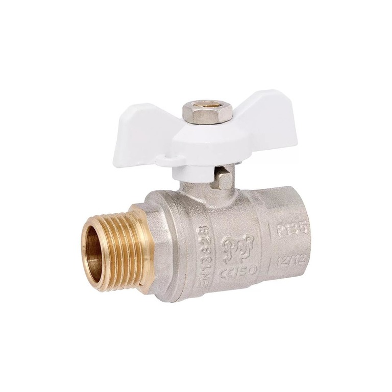 Кран шар бабоч Ду 15 MASTER вн/н     (1х16)   |*