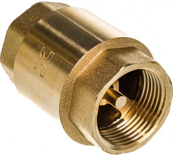 Обратный клапон бронз.25 1х80   |*