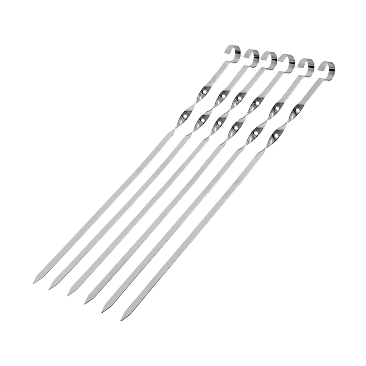 Шампура 6шт Широкий BBQ SKEWERS 1х50 /*