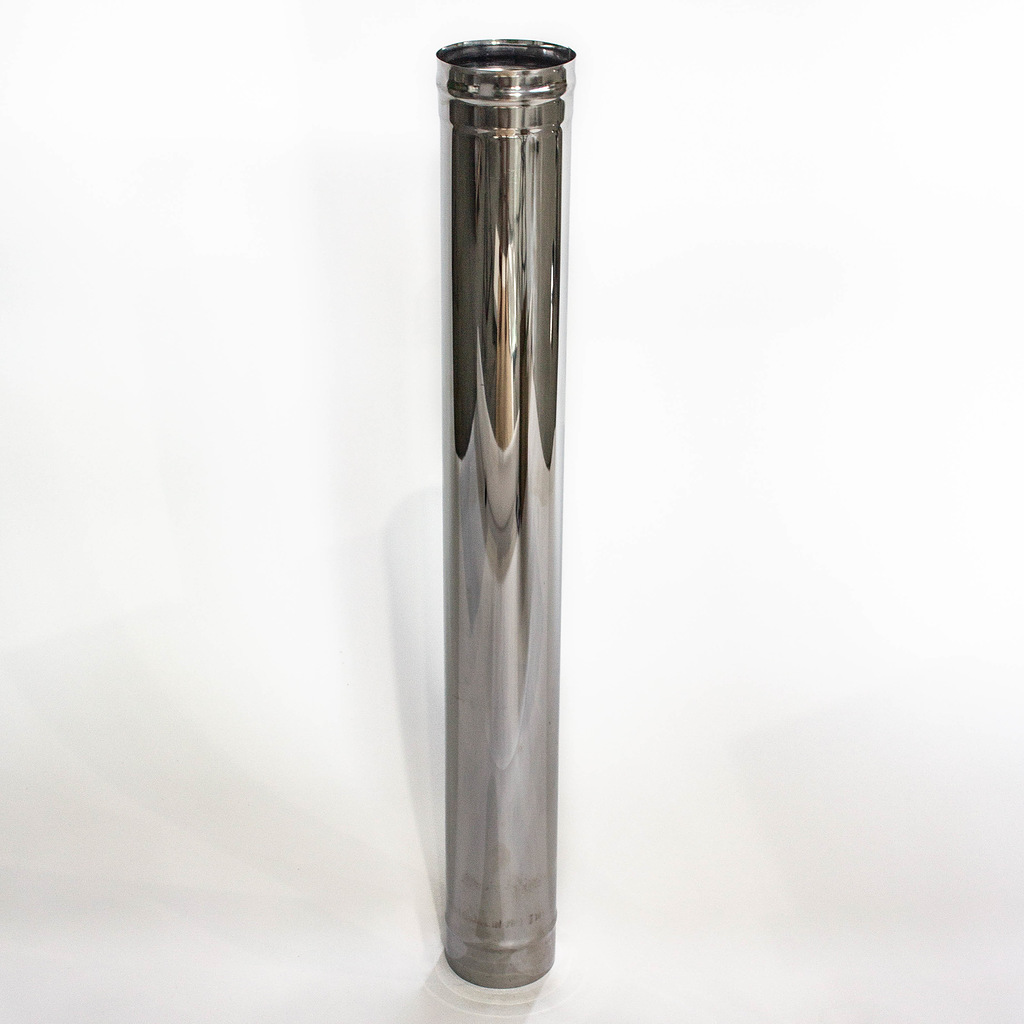 Труба Нерж дымоходная 1 метр ф 160мм \+