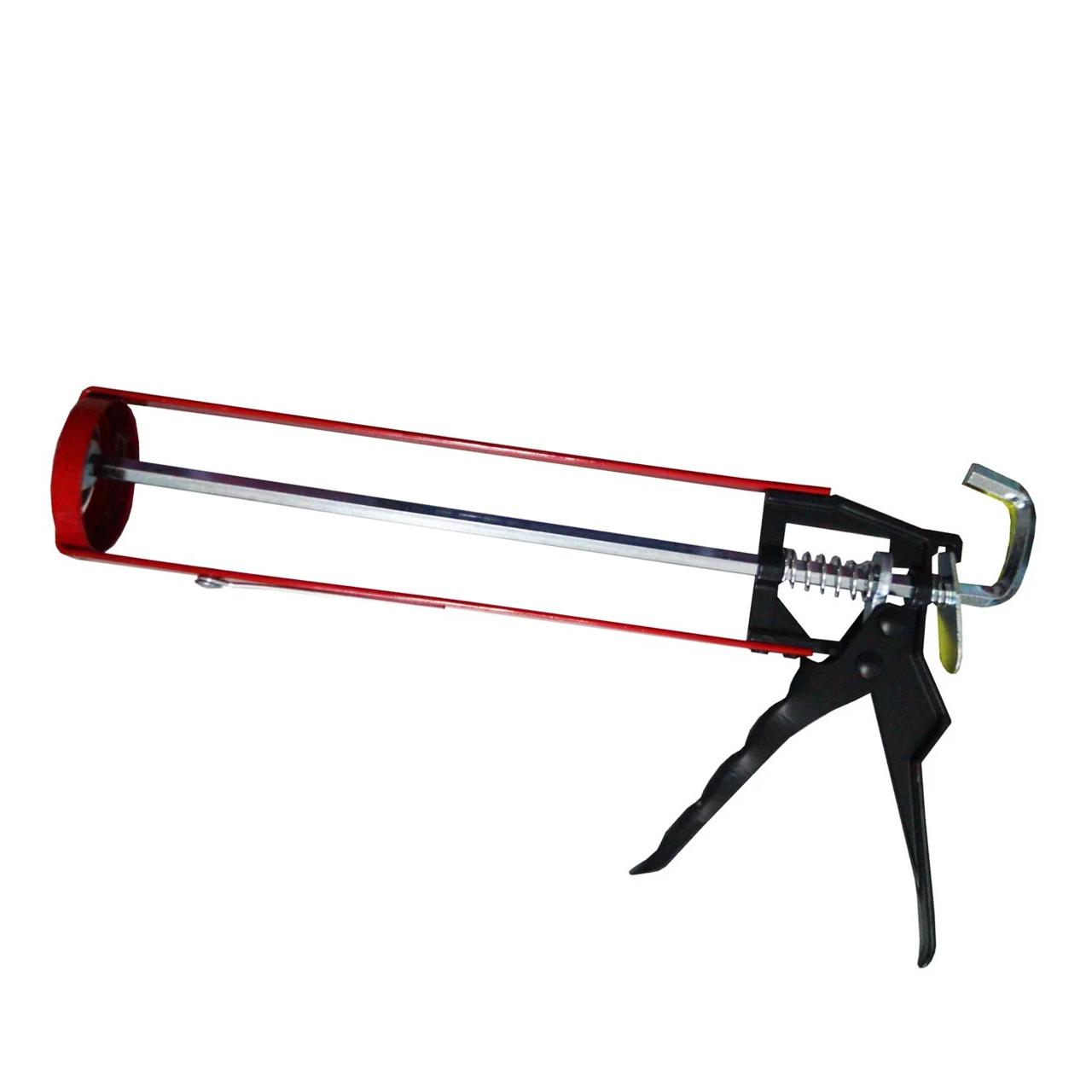 Пистолет для герметика Красный/Желтый с Черной ручкой    /1