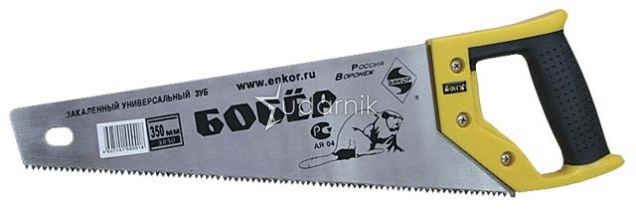 Ножовка закал. Бобер Энкор 350мм (6) /*