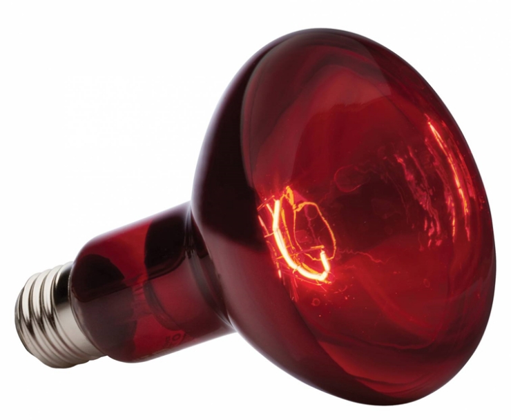 Лампа инфокрасная 220-250Вт 1х15 ТОЛЬКО ЯЩИК /*