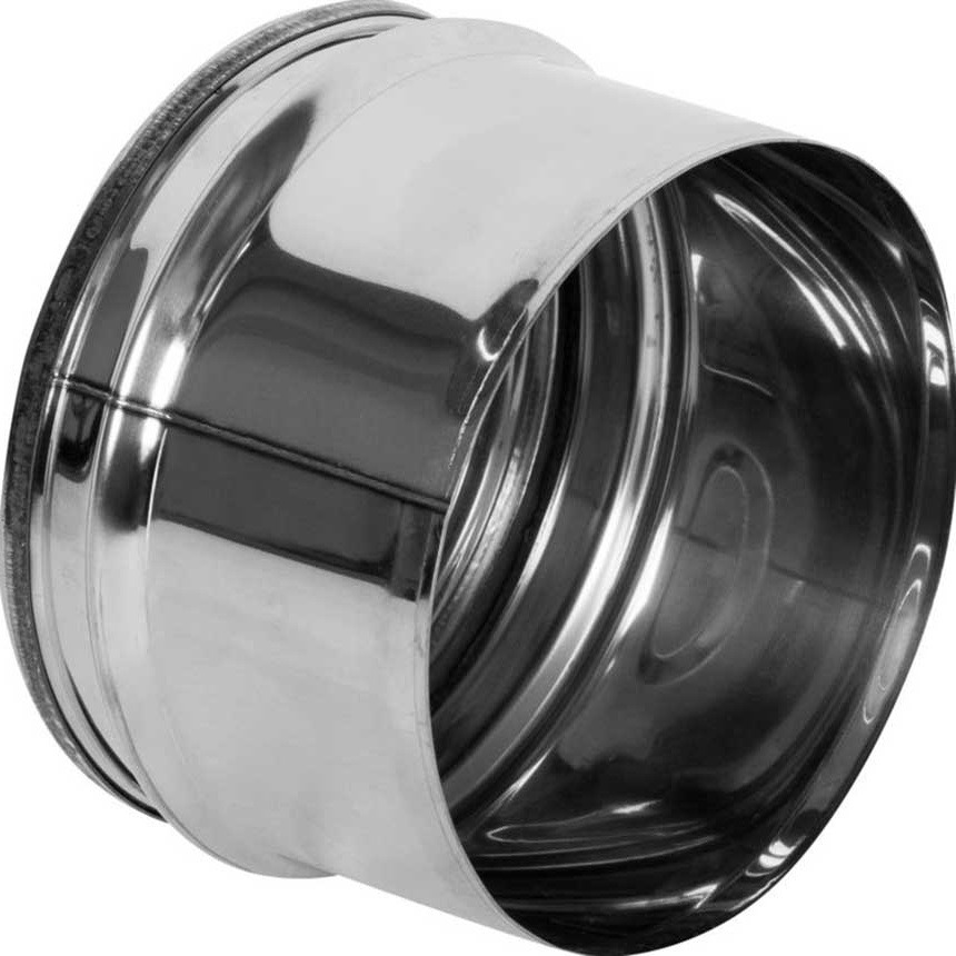 Заглушка Нерж внутр 160 мм  1х25  \+