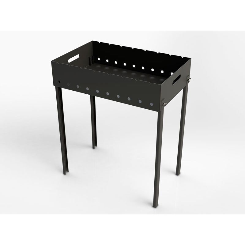 Мангал с съемными ножками