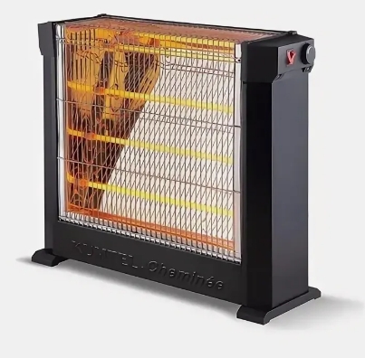 Обогреватель 5 кварцевые трубки 3000w KUMTEL KS-2860  |1