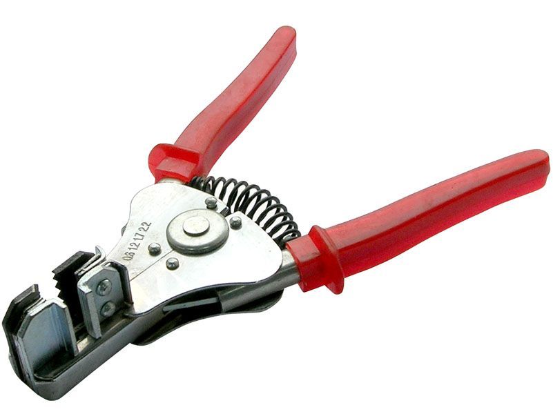 Кусачки (Автомат) для зачистки провода Красные,180мм  (1х120) /+