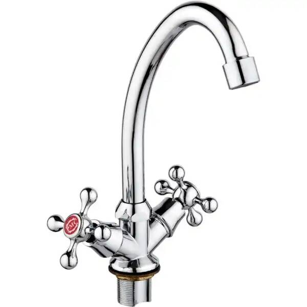 Смеситель VEKA-KMV для кухни с 2 рукоятками VK-2008(М2071) 1х2 (1x20)   \+