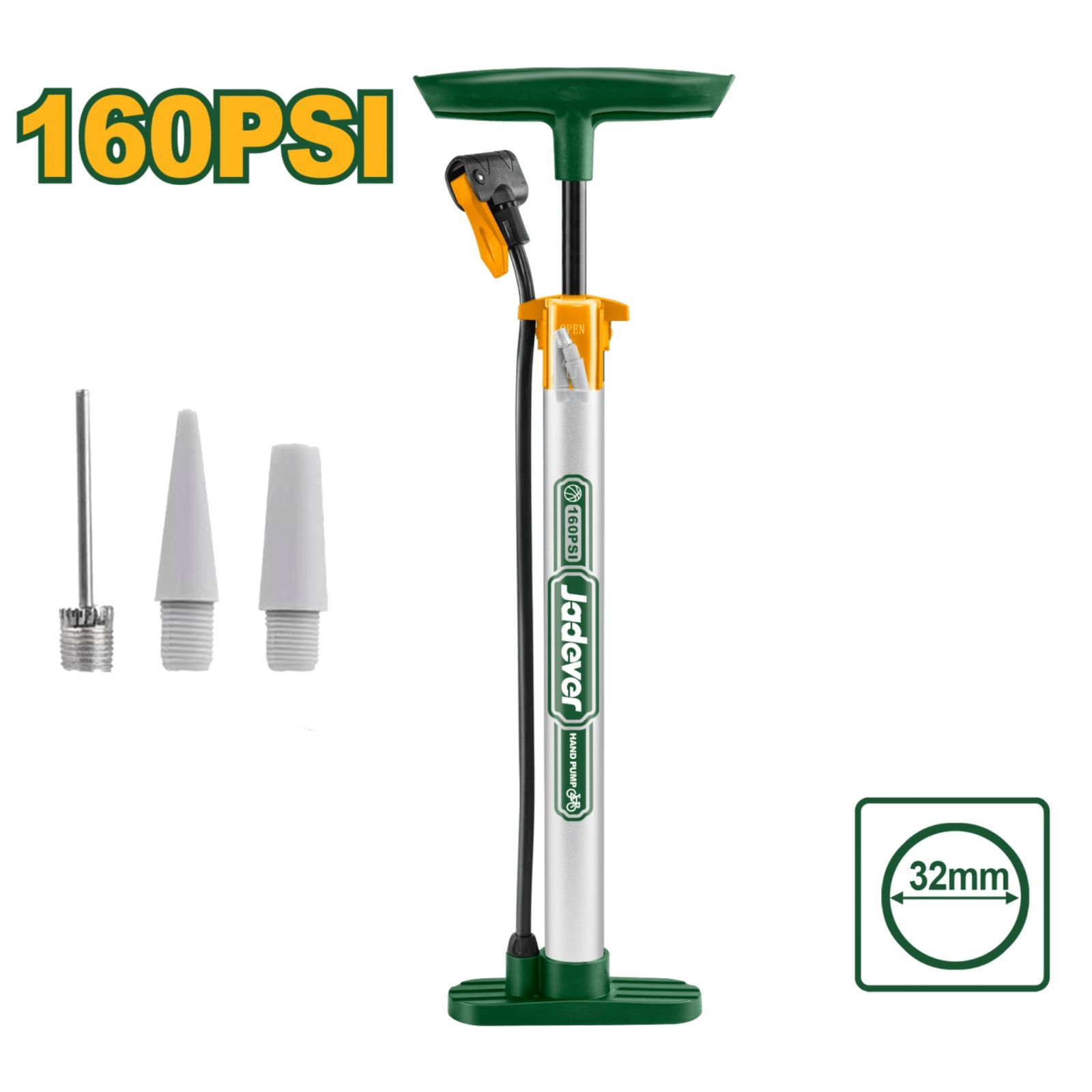 Насос ручной Jadever 160psi (1x20)   |*