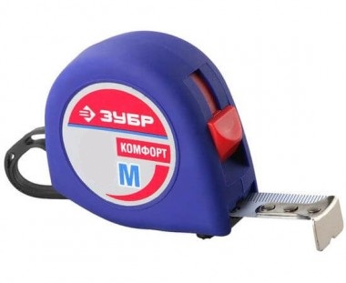 Рулетка ЗУБР Оригинал 5м х 19мм 1х10    |+