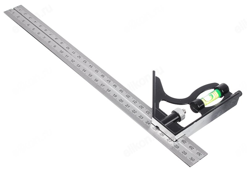 Угольник строительный с уровнем MAXMUM /+