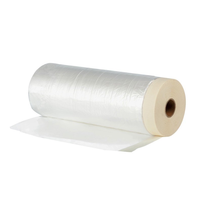 Пленка укрывная UNIBOB 0.55м х 33м 10мкм Прозрачная |+