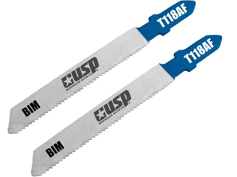 Пилки для лобзика T118AF Bi-metal (2шт) 76мм\50мм |+