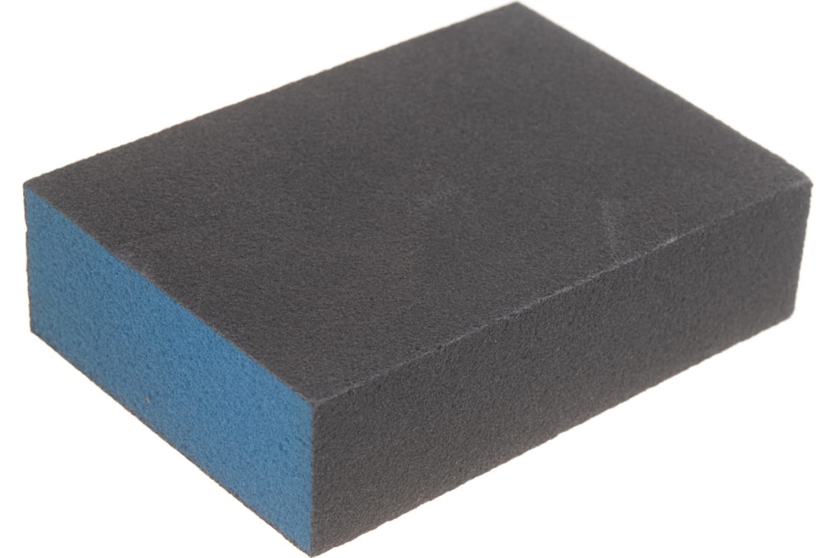 Губка шлифовальная 4-сторонняя MASTER 100x70x25мм Р120  |+