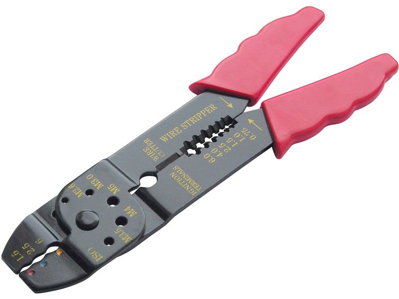 Электропассатижи 0,75-6,00 мм, 200мм  |+