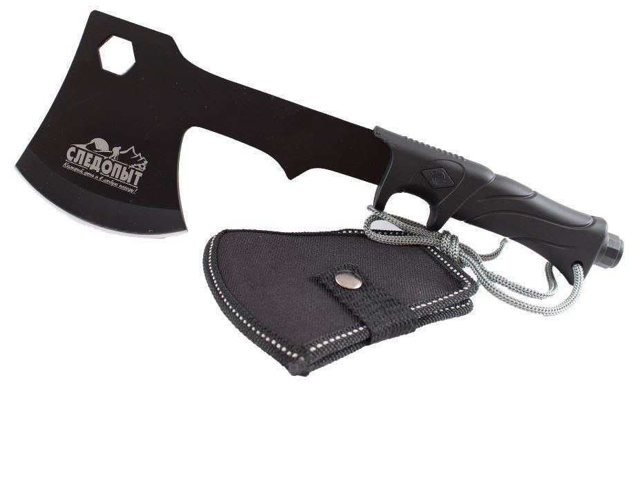 Топор Туристический "Следопыт" 310х105х23мм 304гр в чехле  |+