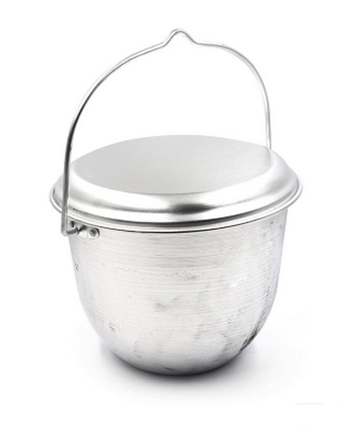 Котелок костровый "Следопыт" конический 4,5л Алюминь  |+