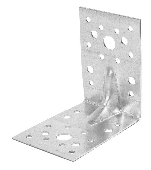 Крепёжный уголок усиленный 130х130х100 (1х25)    |+