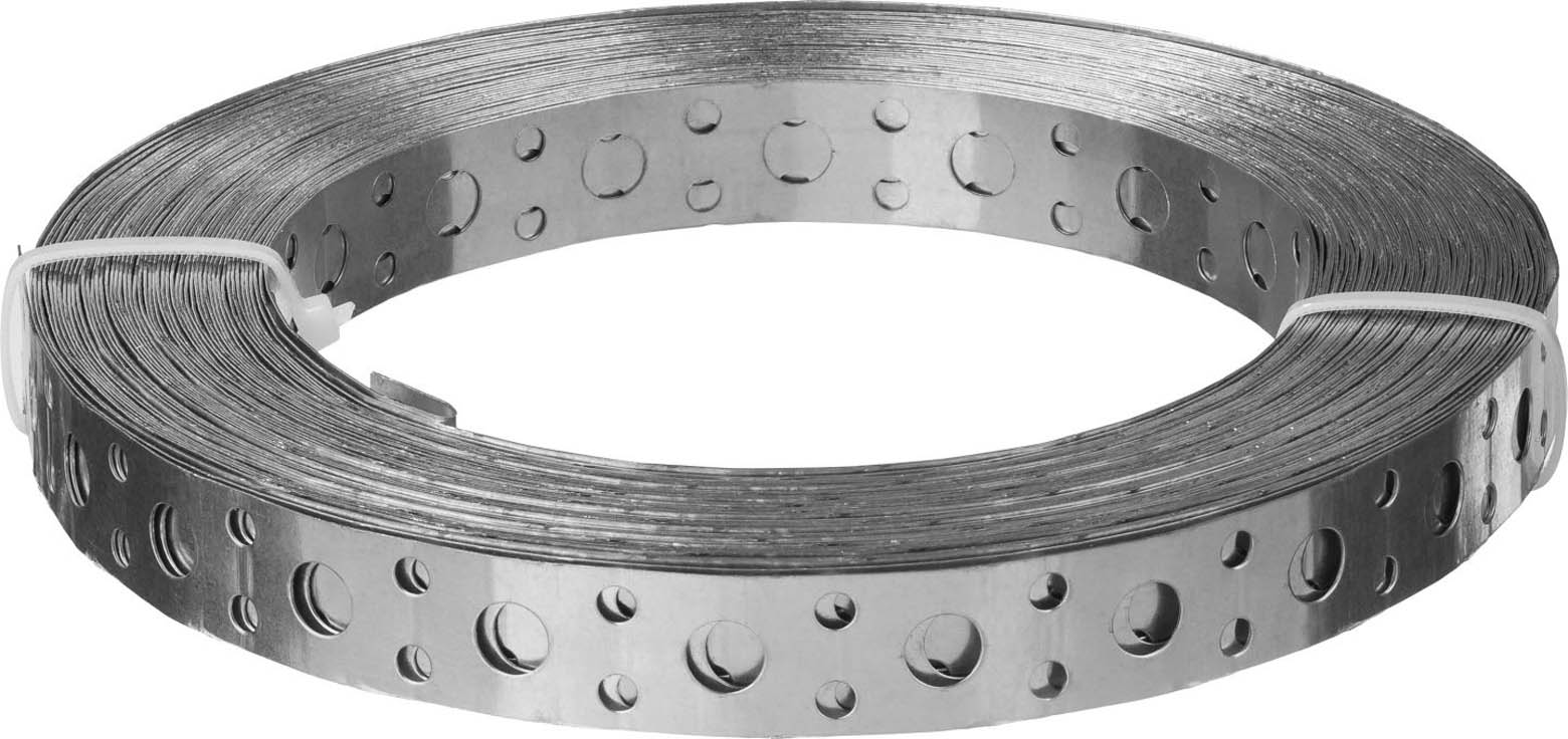 Лента Перфорированная Прямая 12 х 0,55мм 25м  |*