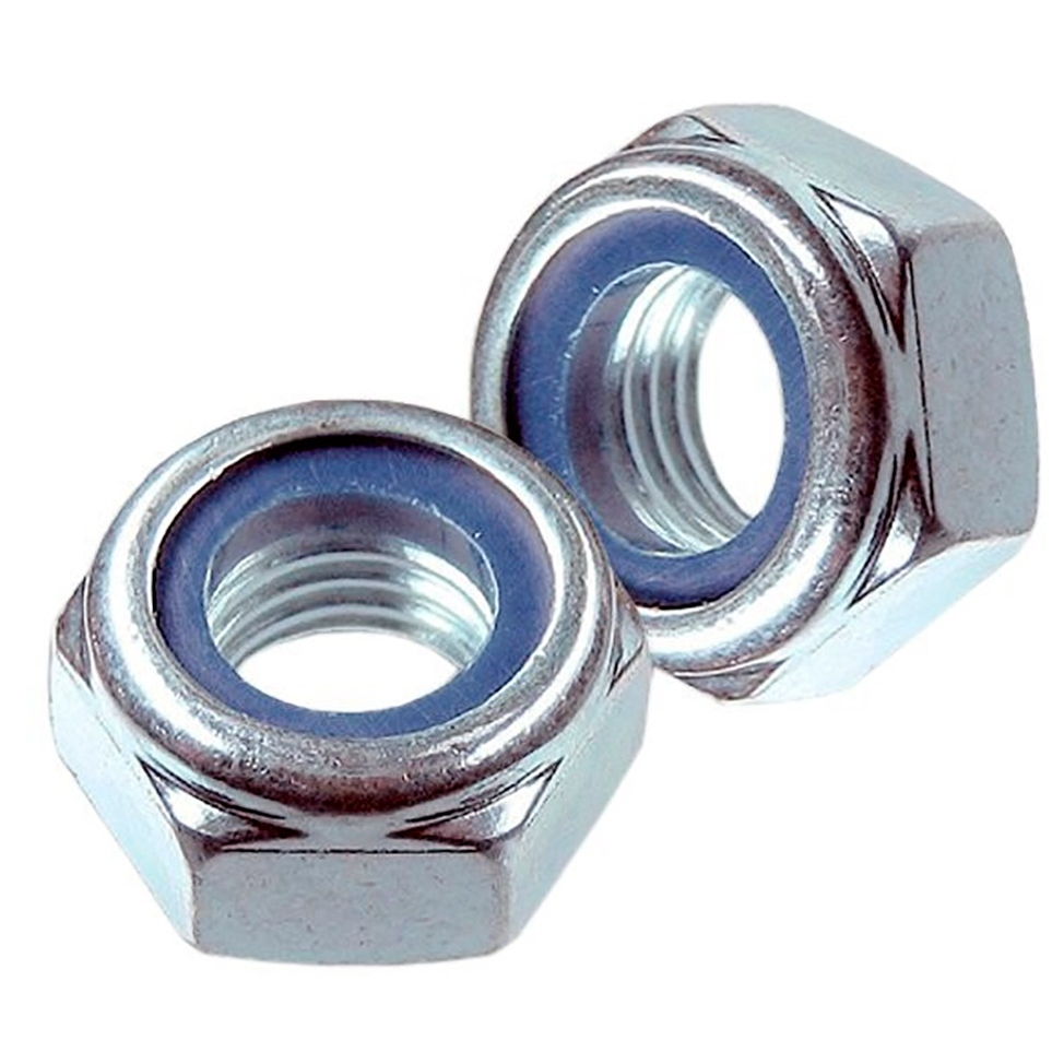 Гайка со стопорным кольцом М16 DIN985 1х50  |+