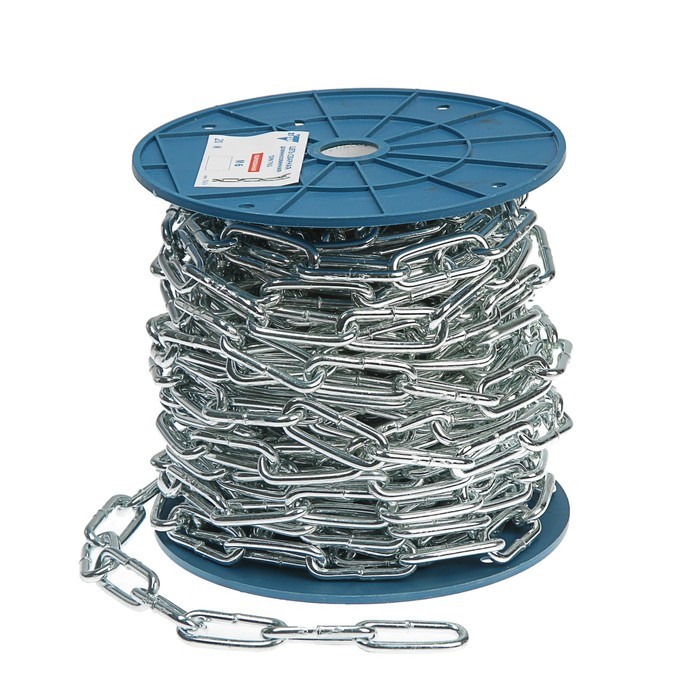 Цепь ОЦ. длиннозвенная d3 x 120м DIN763   |+