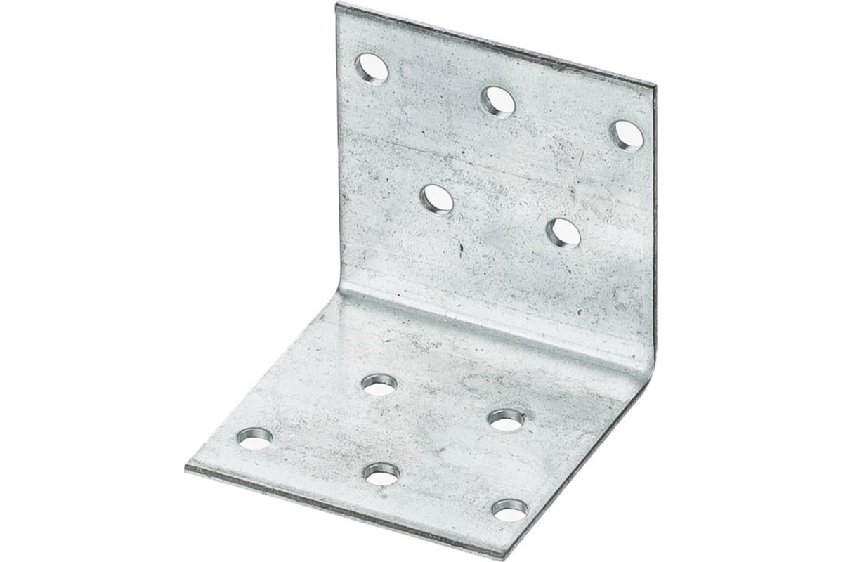 Крепежный уголок равносторонний 40х40х100   1х100  +